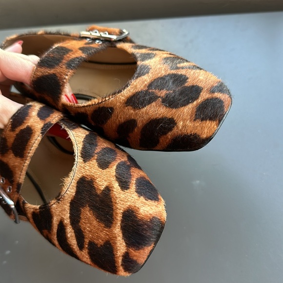 Jo Mercer Sarah Casual Flats Ocelot Leather ( leopard print ) - Picture 11 of 12